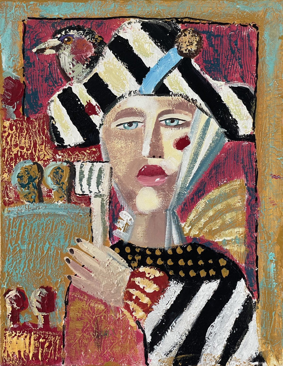 Arlequin — Acrylic on Canvas