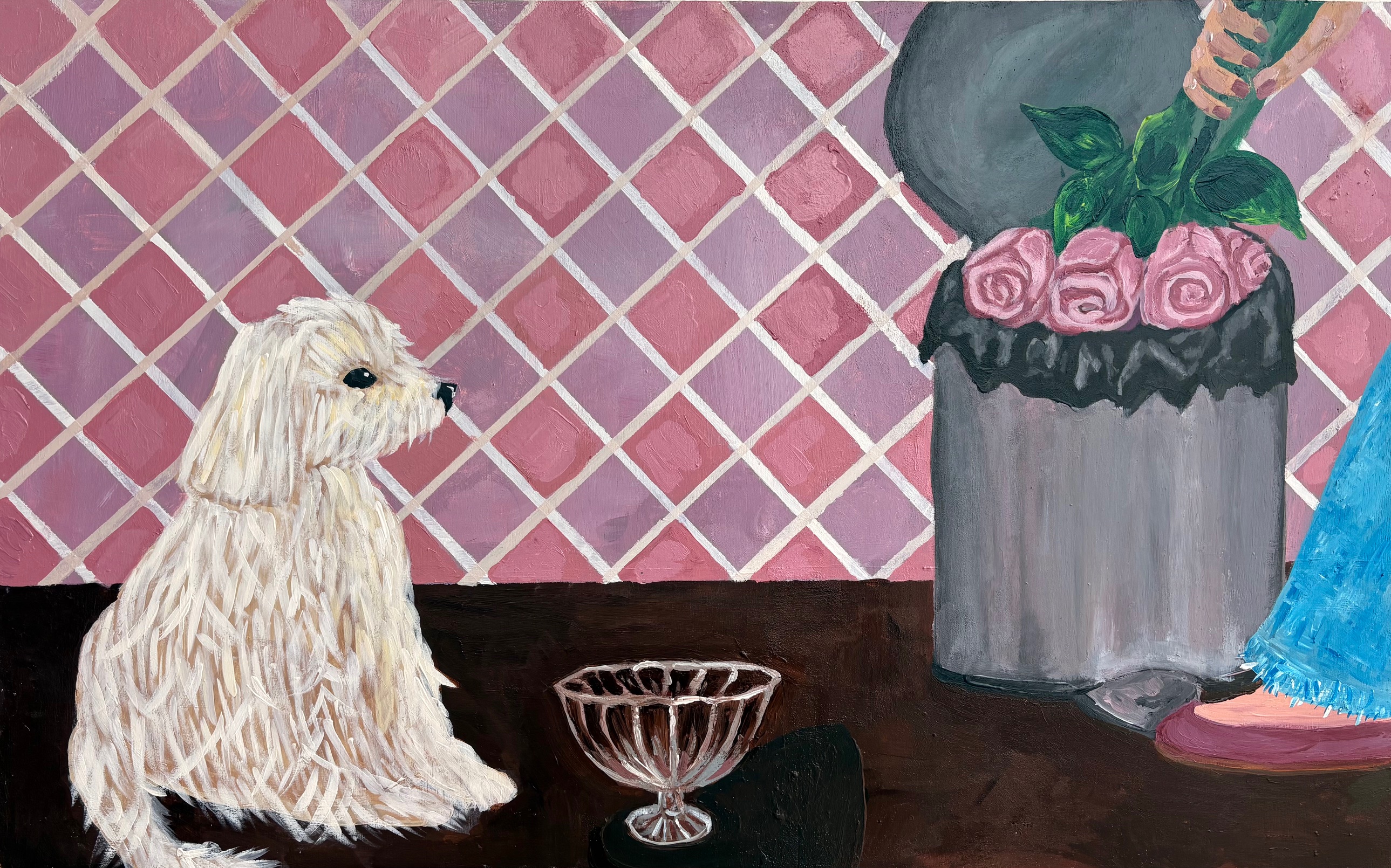 Waiting — Acrylic on Plywood